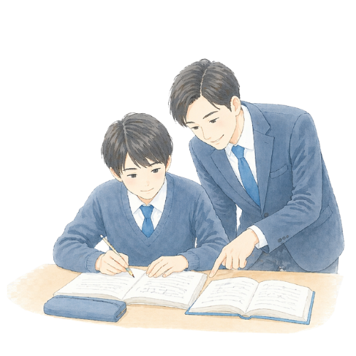 スタディハックの自習サポートイメージ