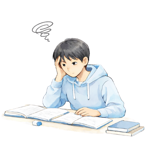 他塾の自習時イメージ